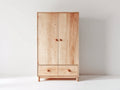 Armoire - Bois - 120 x 55 x 185 cm - Chêne clair - Style naturel